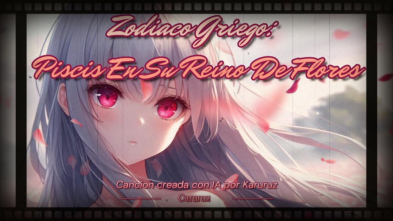 Zodiaco Griego  Piscis En Su Reino De Flores  - IA Canciones