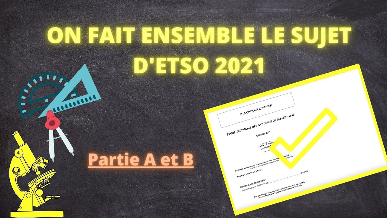 Correction du sujet d'ETSO 2021