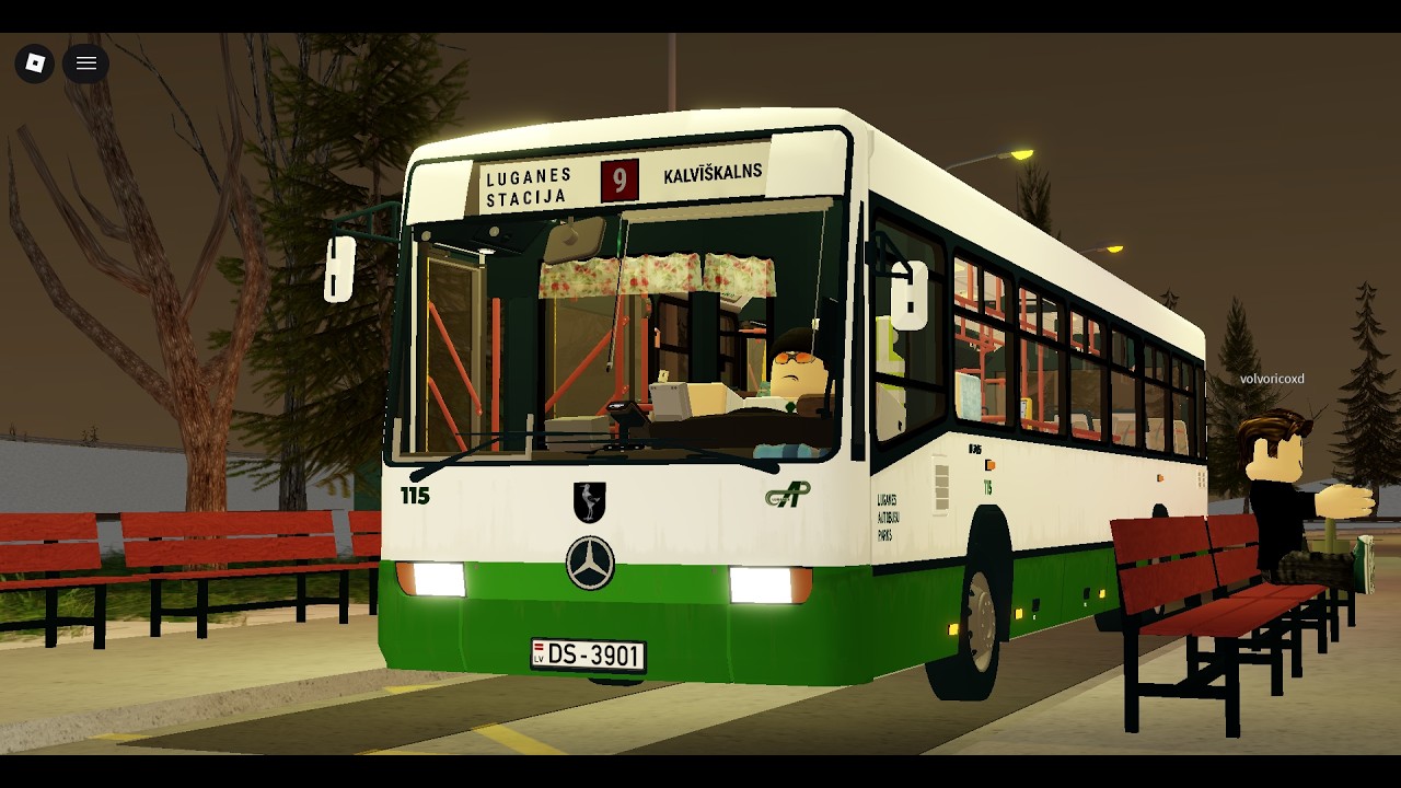 Roblox: Lugane - Mercedes-Benz Conecto O345C #115 Linia 9