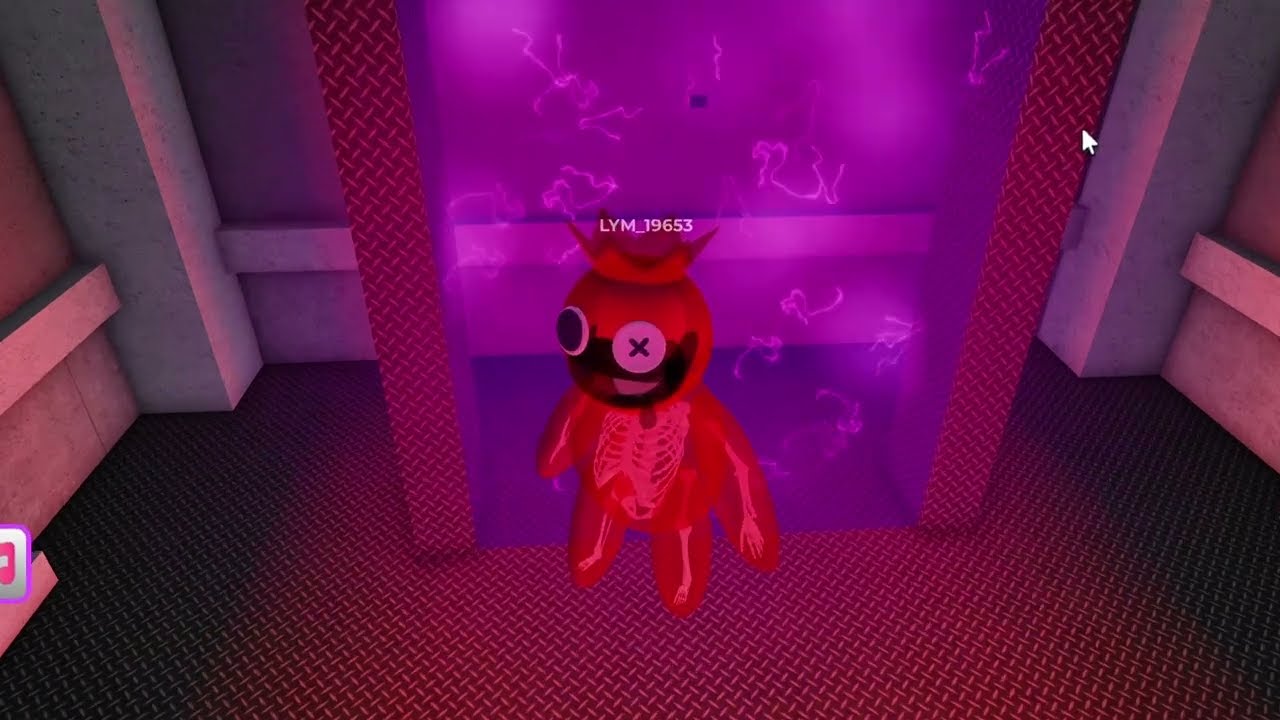 Rainbow Friends morphes dans les Backrooms