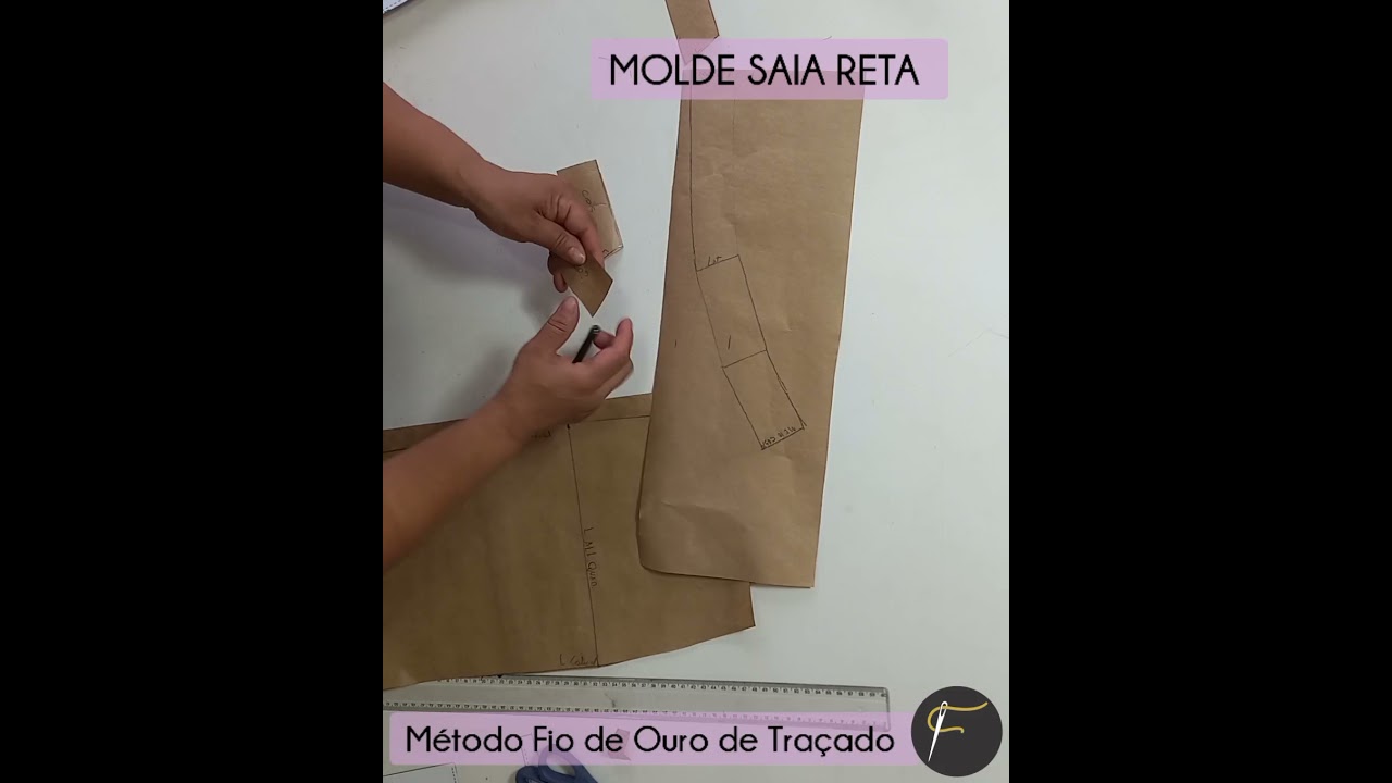Aula completa no nosso canal #modelagemderoupas #modelagem #modelagemecosturaobjetiva