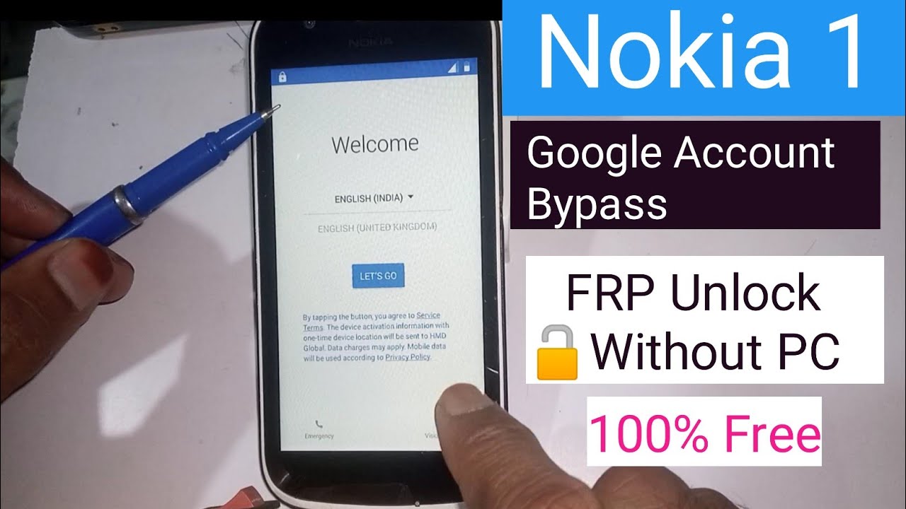 Nokia 1 (TA-1056) FRP bypass|Nokia 1 Google Account Unlock 🔓  Without PC New 2023