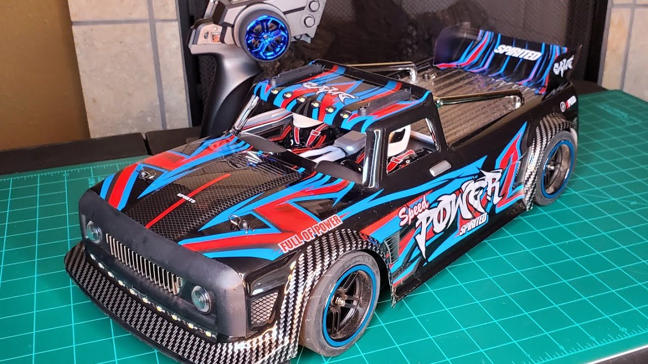WLTOYS 104072 Распаковка и запуск