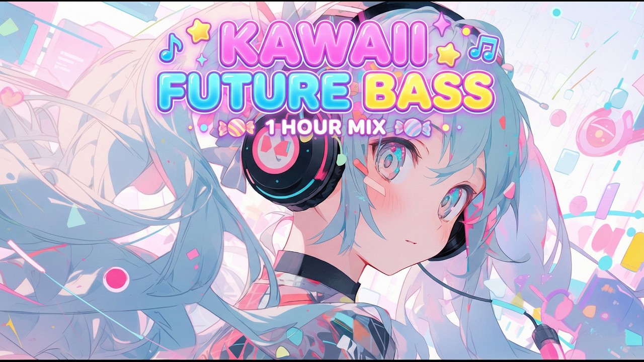 Kawaii Future Bass Mix (1 Hour) | Cute & Energetic | No Talking