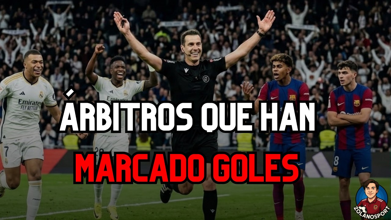 ÁRBITROS De FÚTBOL Que Han MARCADO GOLES (y fueron concedidos)