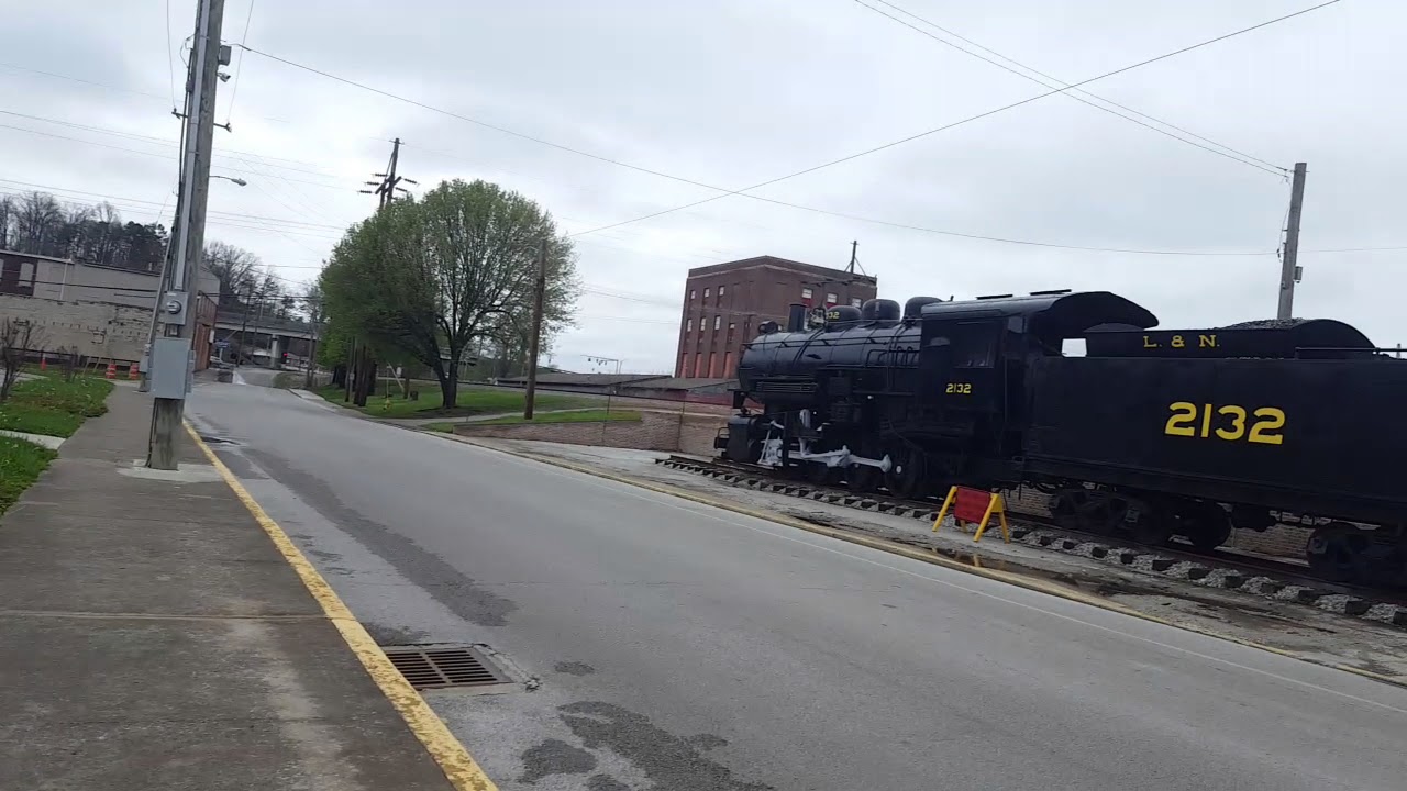 L&N 2132 Steam Engine Displayed in Corbin, KY