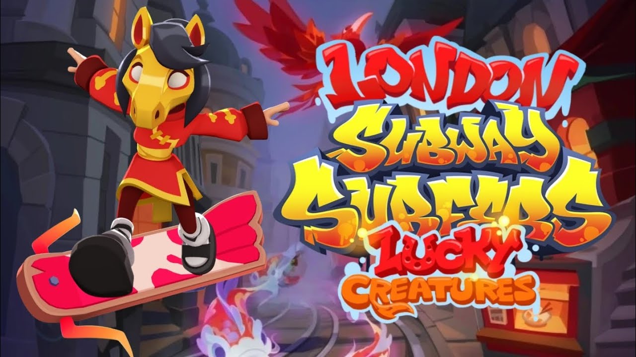 Unlocking the Lucky Fish Hoverboard in Subway Surfers London Lucky Creatures