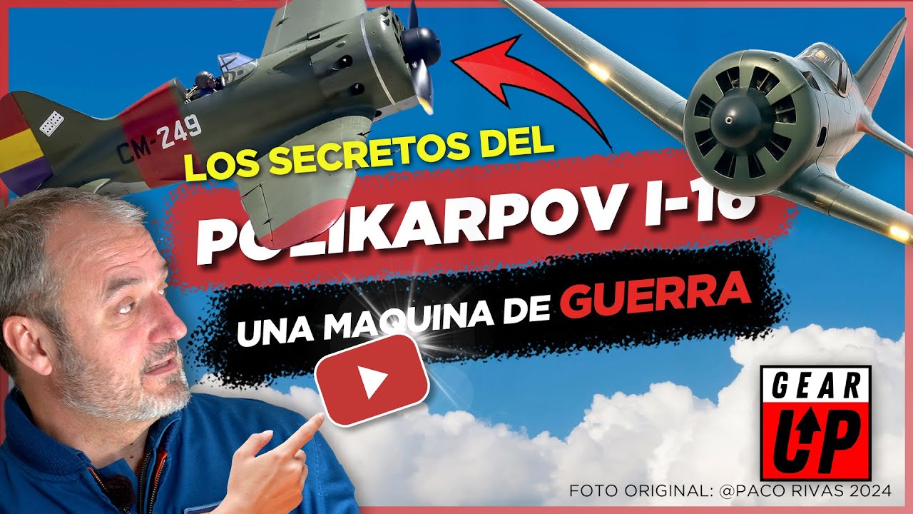 😲 Polikarpov I-16 te lo contamos TODO