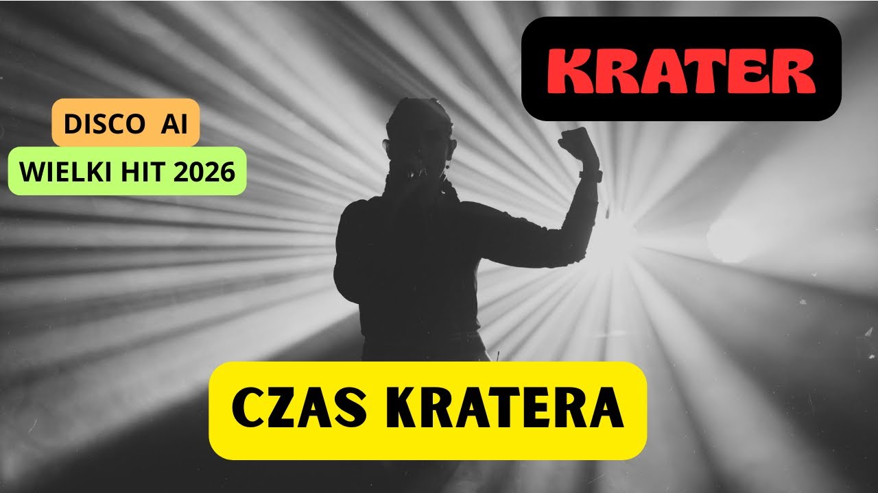 KRATER &ndash; Czas Kratera (Official Video) | Disco AI Rock Synth Pop | HIT 2026