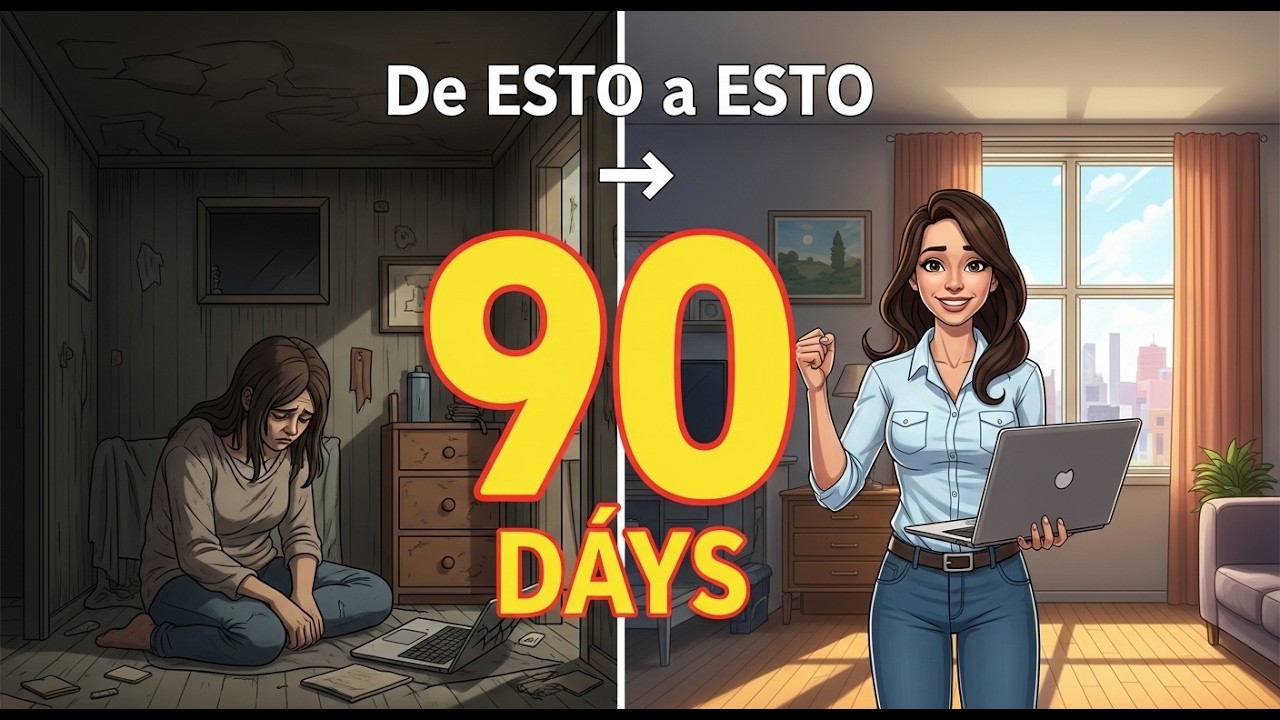 Ella cambió toda su vida trabajando 3 horas a medianoche Transformación de 90 días
