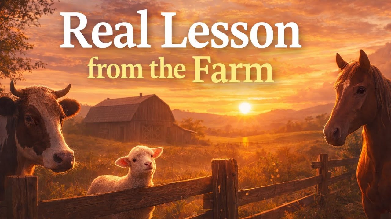 The Real Lesson from the Farm | A Short Story About Life, Patience and Hard Work
