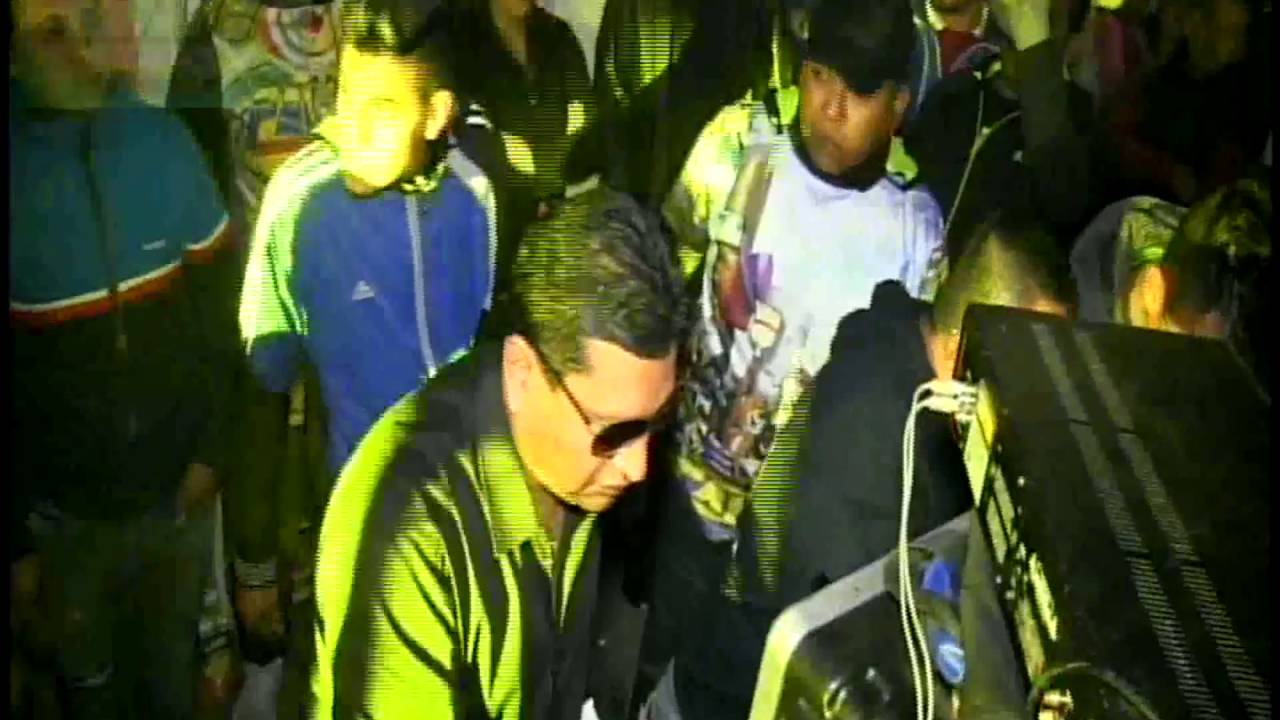 CUMBIA DORANA   SONIDO PANCHO EN SAN JUAN DE ARAGON ORG  FALCONS FOREVER   4 FEB 2016