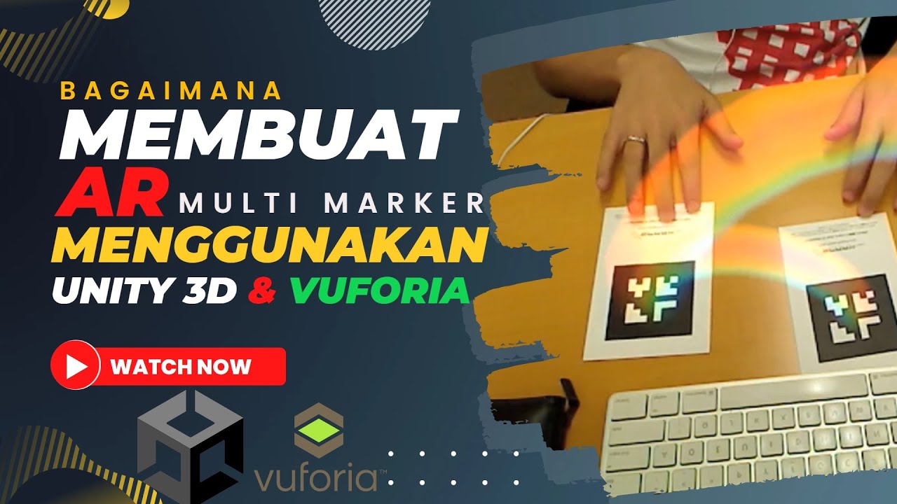 Tutorial Augmented Reality (AR) Multiple Marker Menggunakan Vuforia dan Unity 3D.