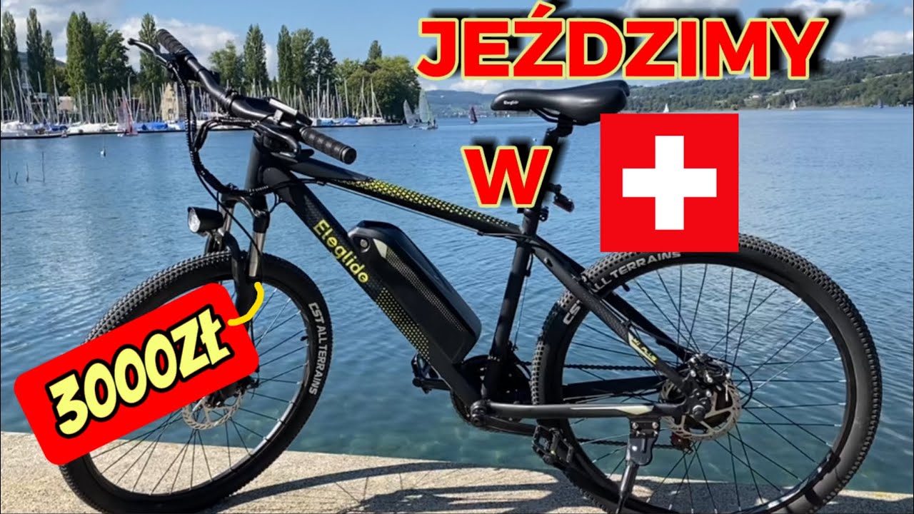 W Alpach. Rower elektryczny Eleglide M1 plus. Zasięg 100km. Test dlugoterminowy po g&oacute;rach.