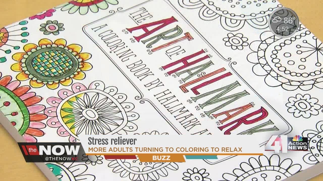 The new stress reliever? Adult coloring books