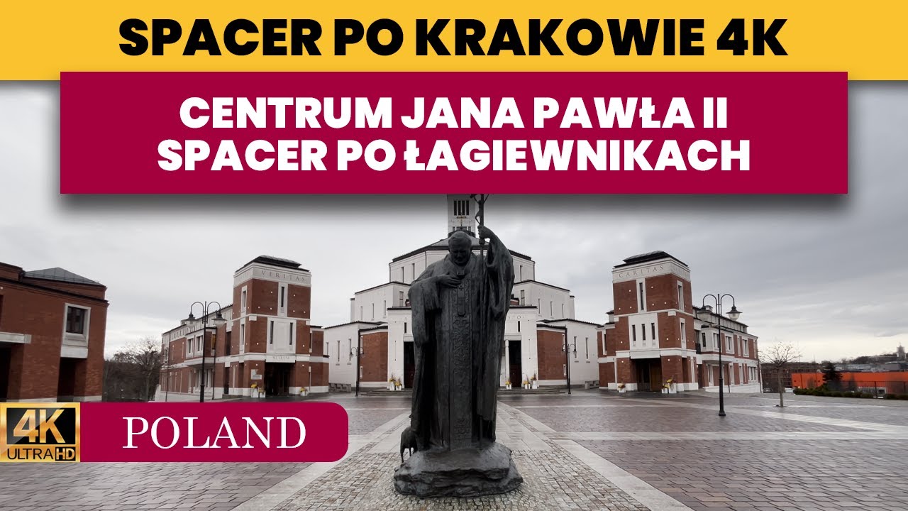 Spacer po Krakowie – Centrum Jana Pawła II – Łagiewniki