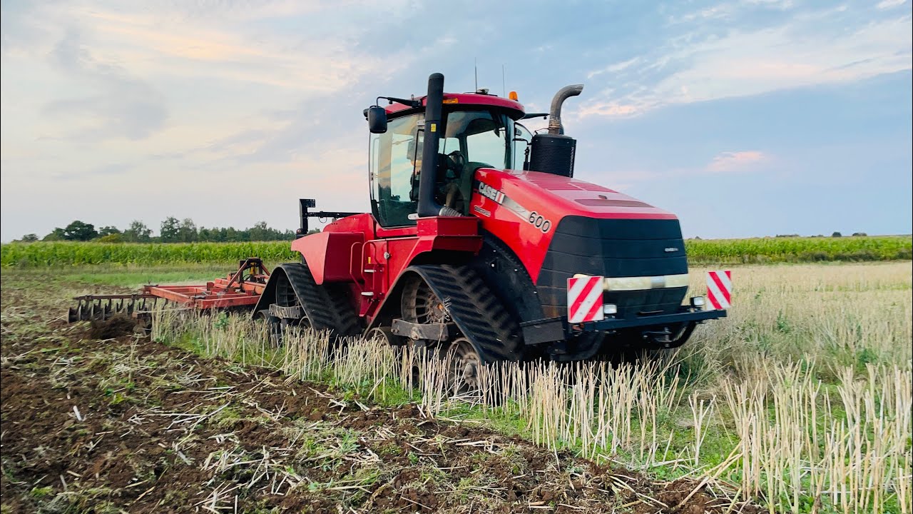 NAJWIĘKSZY traktor na świecie, CASE QUADTRACK 600, mega akcja z talerzówką! Case Puma 160 *PESTROL*