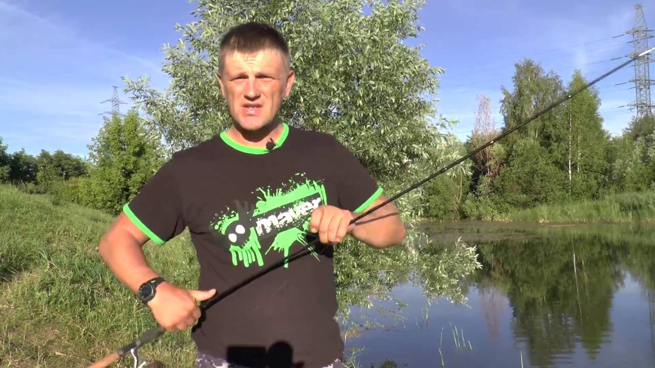 Правильный промер глубины и выбор дистанции в фидерной ловле  часть 1 Лягушатник