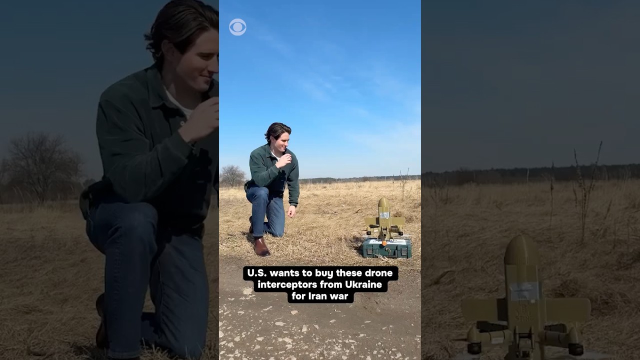 U.S. wants to buy these drone interceptors from Ukraine for Iran war #shorts