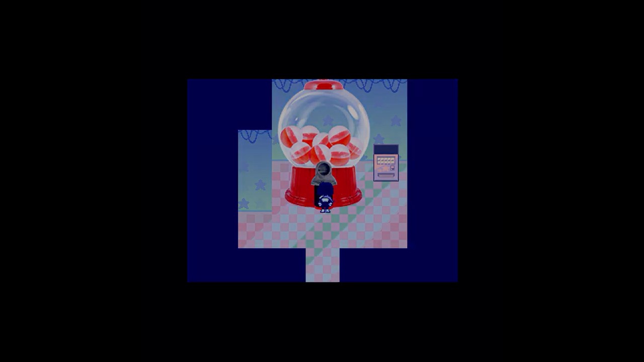 Deltarune,I went inside the capsule machine!?The code is 1225🔑🤩