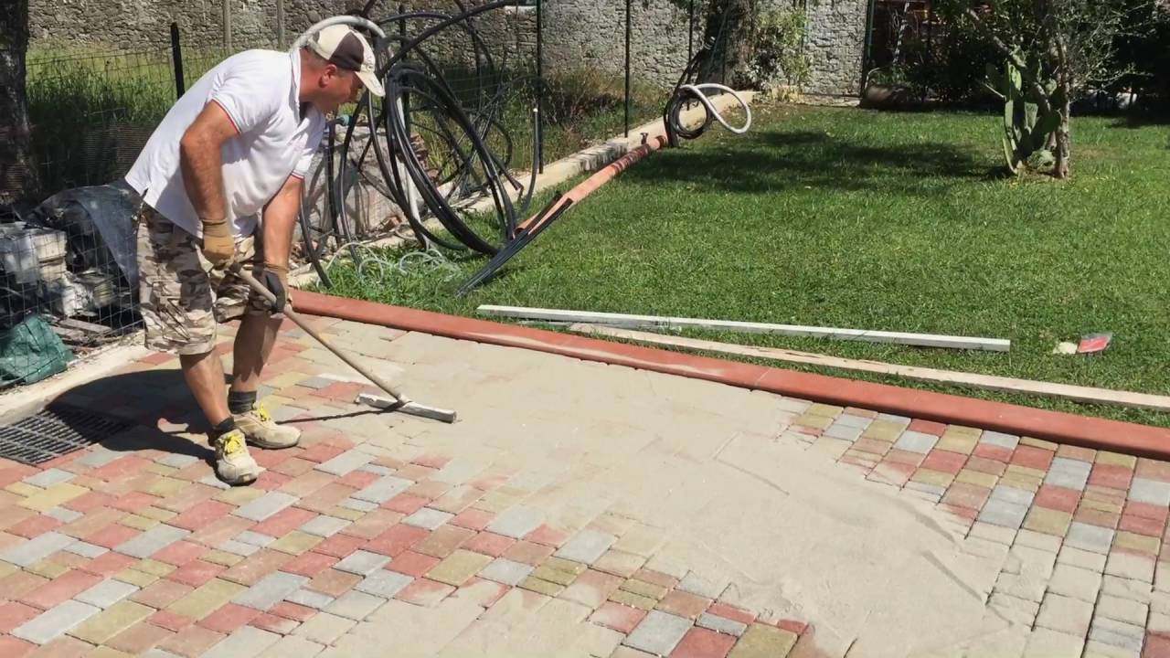 Battitura e Sabbiatura di Pavimento Autobloccanti Ditta PROEDIL GABRIEL NIGAU