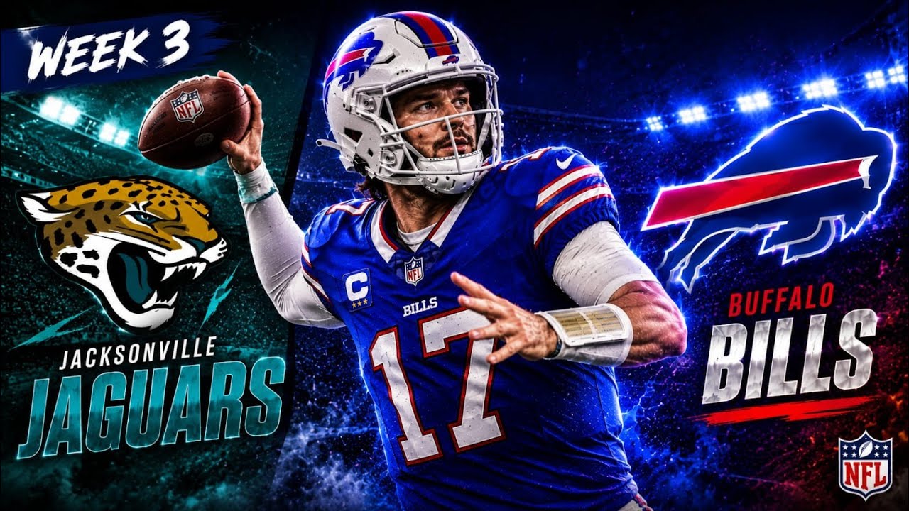 3-0? TESTE DE FOGO! | Bills vs. Jaguars - Madden 25 Franchise Week 3