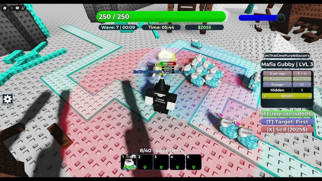 How to beat chapter 1 in new campaign mode in Gubby Tower Defense (VERY EASY)