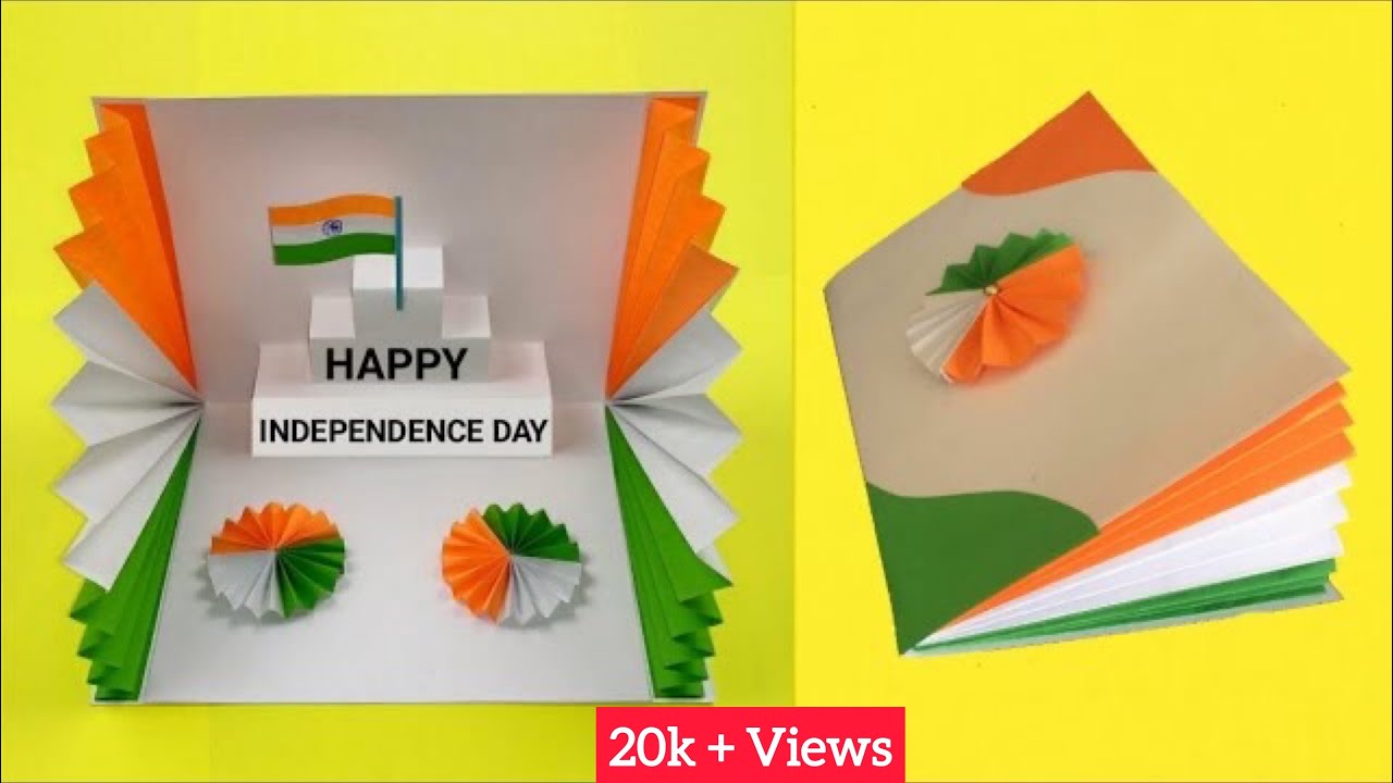 Independence Day Card Making Ideas | Independence Day Special greeting Card |Pop Up Card |Handmade