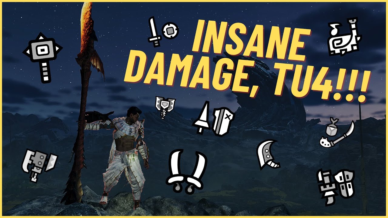 DAS BESTE TU4 SET, EGAL FÜR WELCHE WAFFE!!! I Monster Hunter Wilds