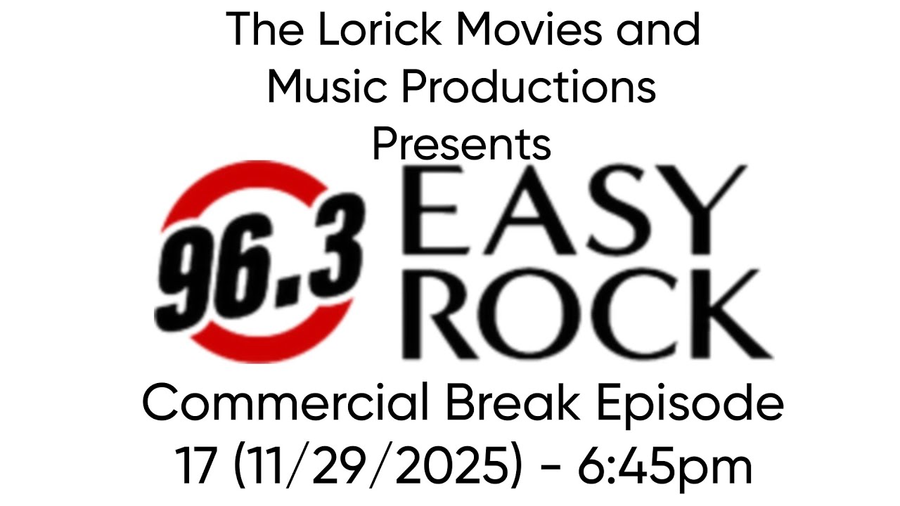 Easy Rock Commercial Break #17 (11/29/2025) (Fixed and Reuploaded)