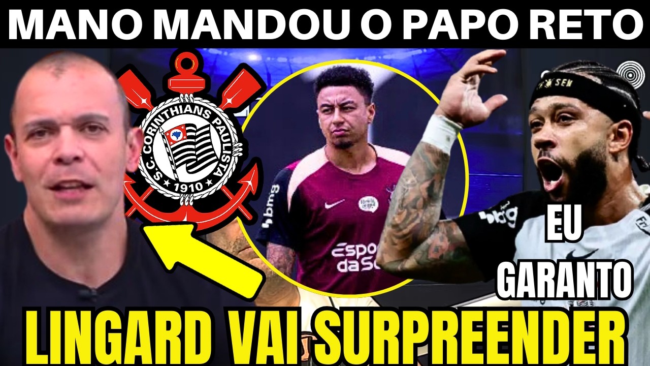 NA CALADA DA NOITE DE SEXTA! MANO TROUXE EXCELENTE NOTÍCIA DO CORINTHIANS.