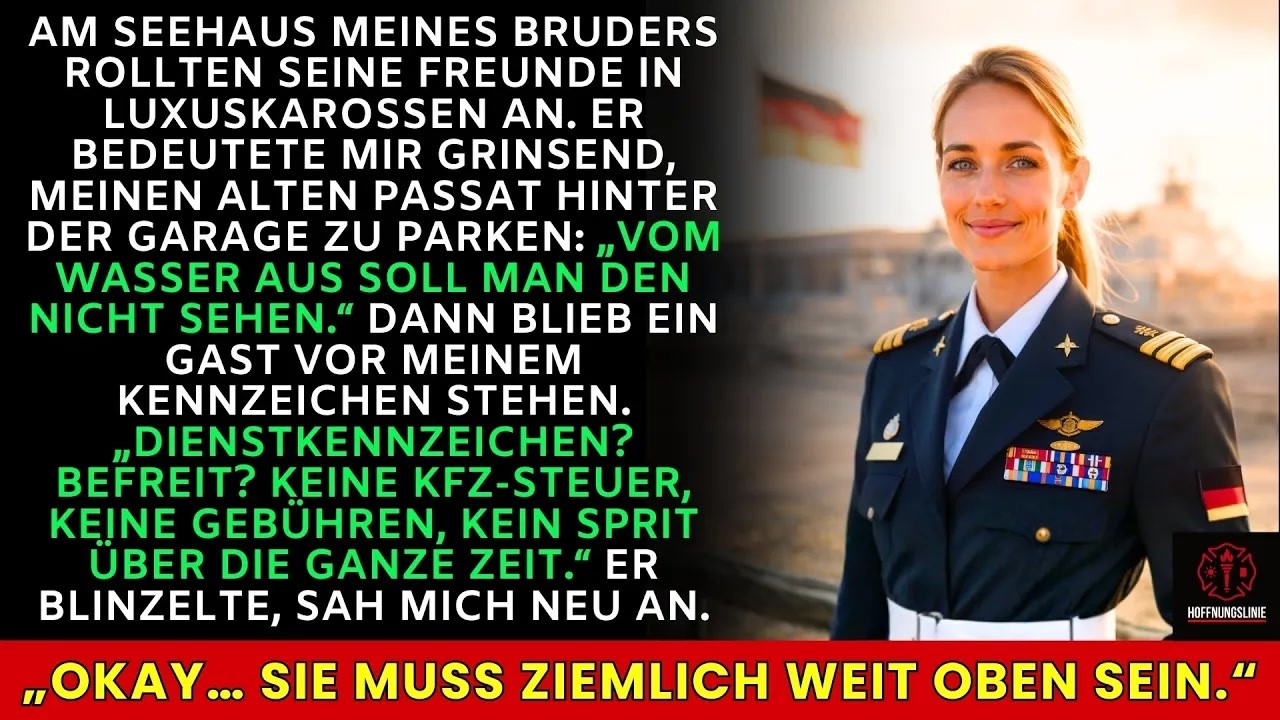 „Hinter die Garage“ sagte mein Bruder –dann entdeckte ein Freund meine militärbefreiten Kennzeichen.