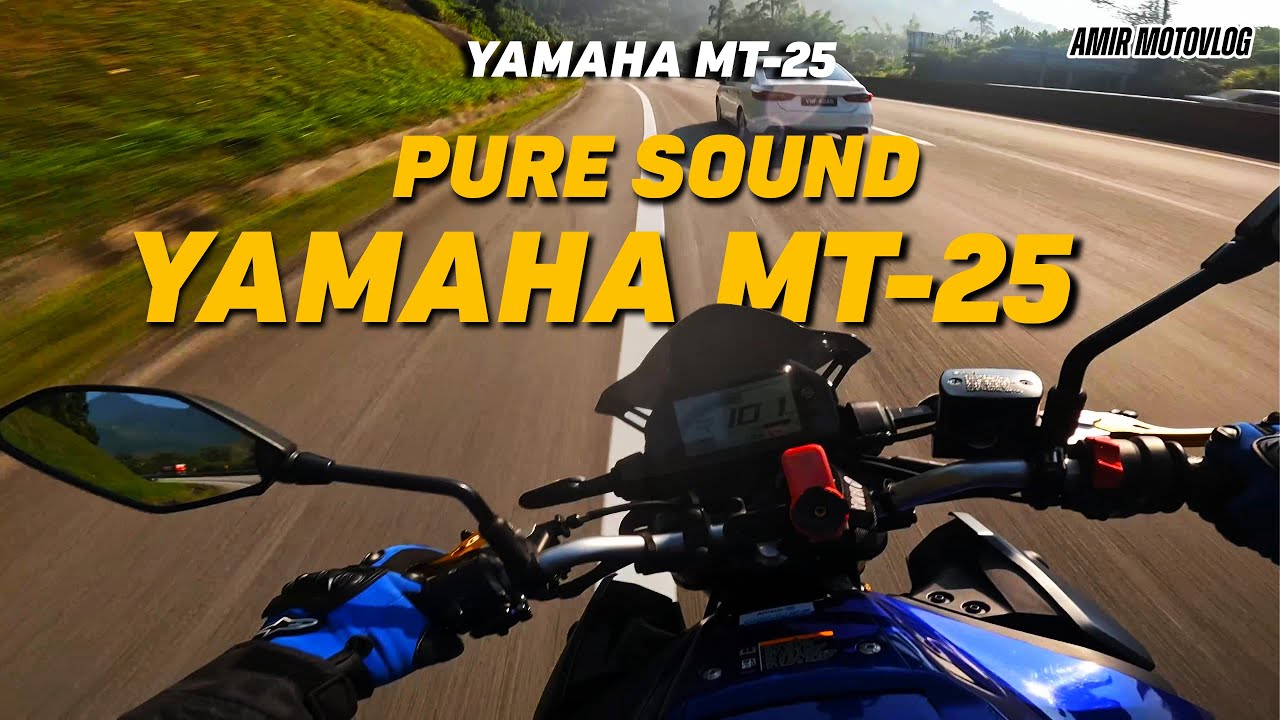 PURE SOUND OF YAMAHA MT-25 WITH YOSHIMURA HEPTA FORCE SLIP ON | POV | [4K]