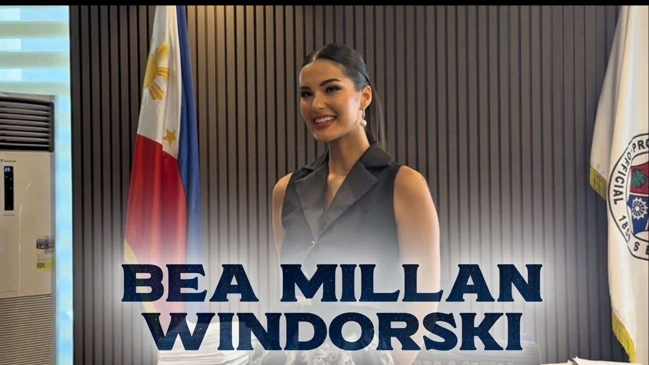 Miss Universe Philippines 2026 Bea Millan Windorski Spotted on Courtesy Call, Fans React