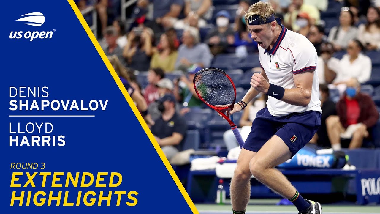 Denis Shapovalov vs Lloyd Harris Extended Highlights | 2021 US Open Round