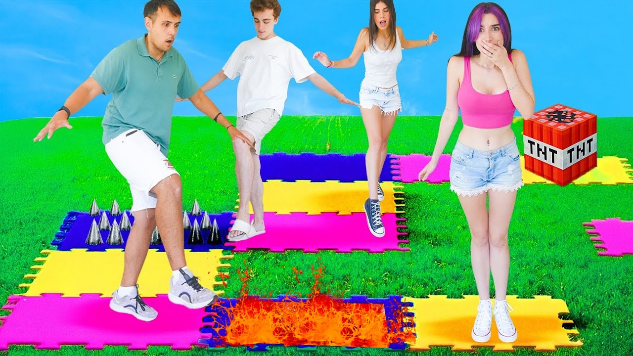 Jugamos al Juego de Mesa Gigante EXTREMO en la Vida Real