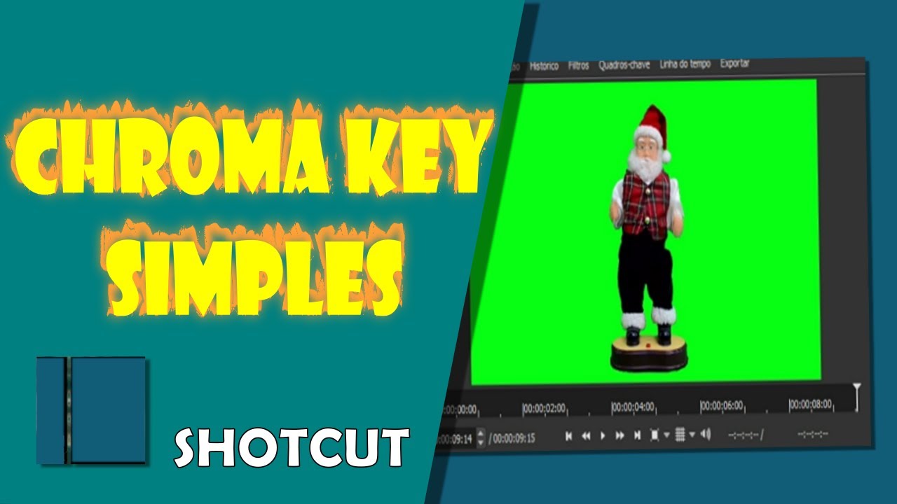 Chroma Key Simples no Shotcut