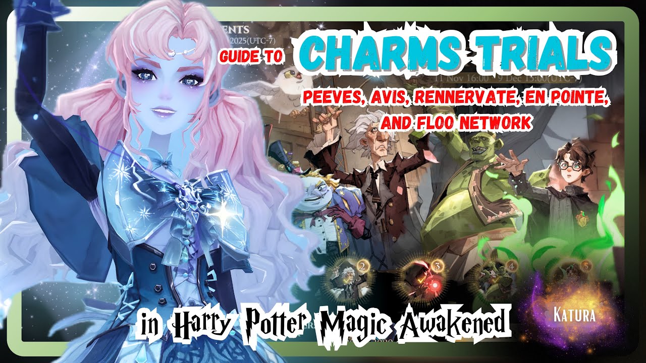 ✨ Nowy przewodnik po pr&oacute;bach zaklęć | Peeves, Avis, Rennervate, En Pointe i sieć Floo &ndash; Magic Awa...
