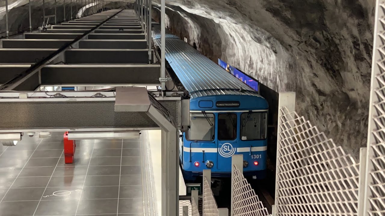C14 Tunnelbana: Sundbyberg mot Hjulsta (TUB 3:- blå linje)