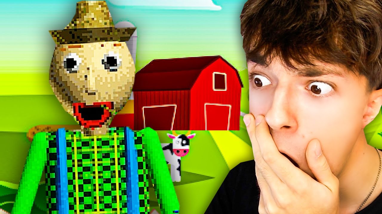 JSEM NA BALDIHO FARMĚ!! - Baldi's Basics #20