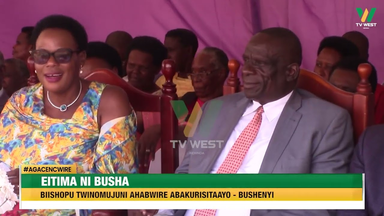 Agacencwire: Bishop Johnson Twinomujuni ahabwire abakristaayo omuri Bushenyi ku eitima riri busha