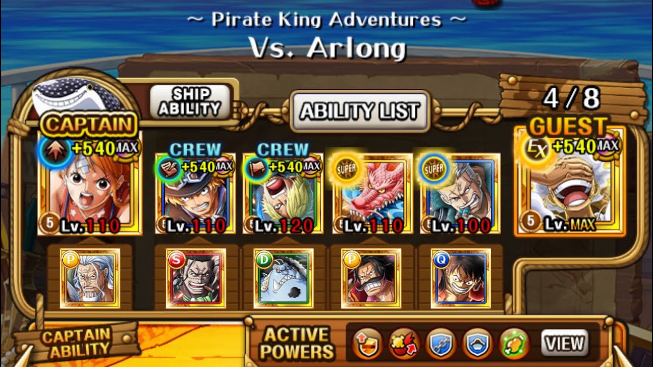 Nami & G5 Luffy VS PKA Arlong 100+ OPTC