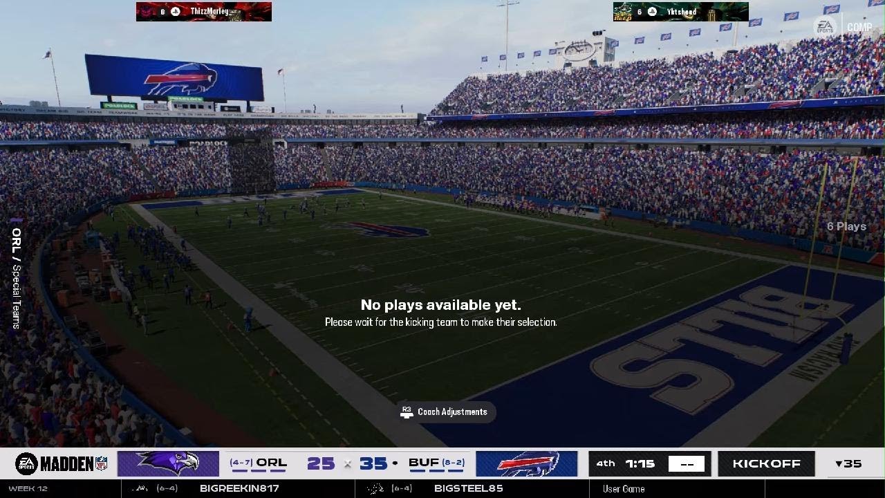 Madden comeback