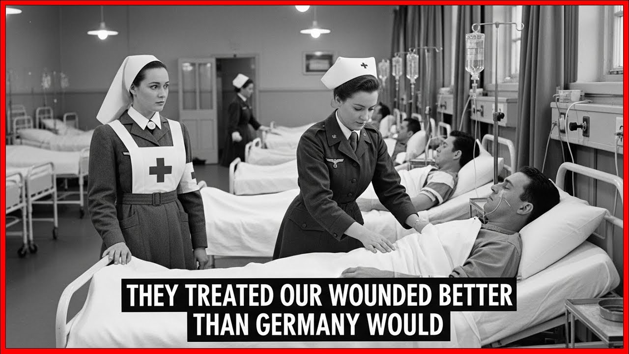 German Red Cross Nurses Stunned &mdash; U.S. Hospitals Treated Enemy Wounded Better Than Germany