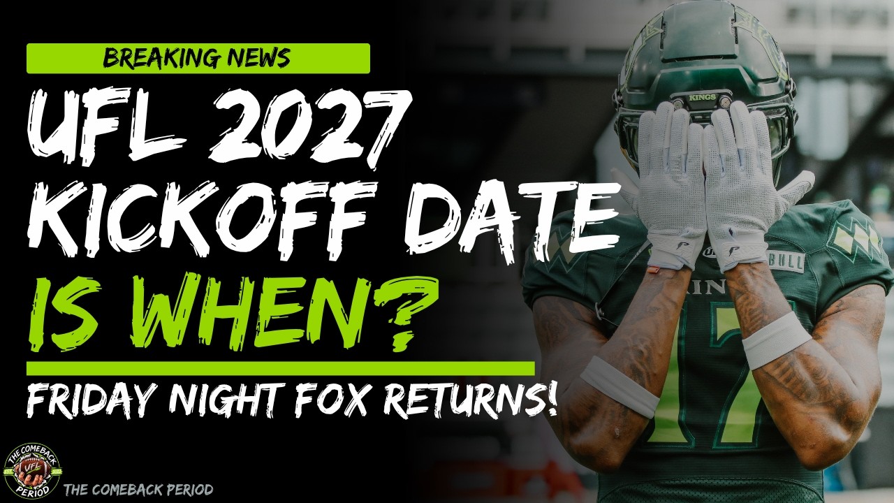 Срочные новости: когда же начинается сезон UFL 2027 года??