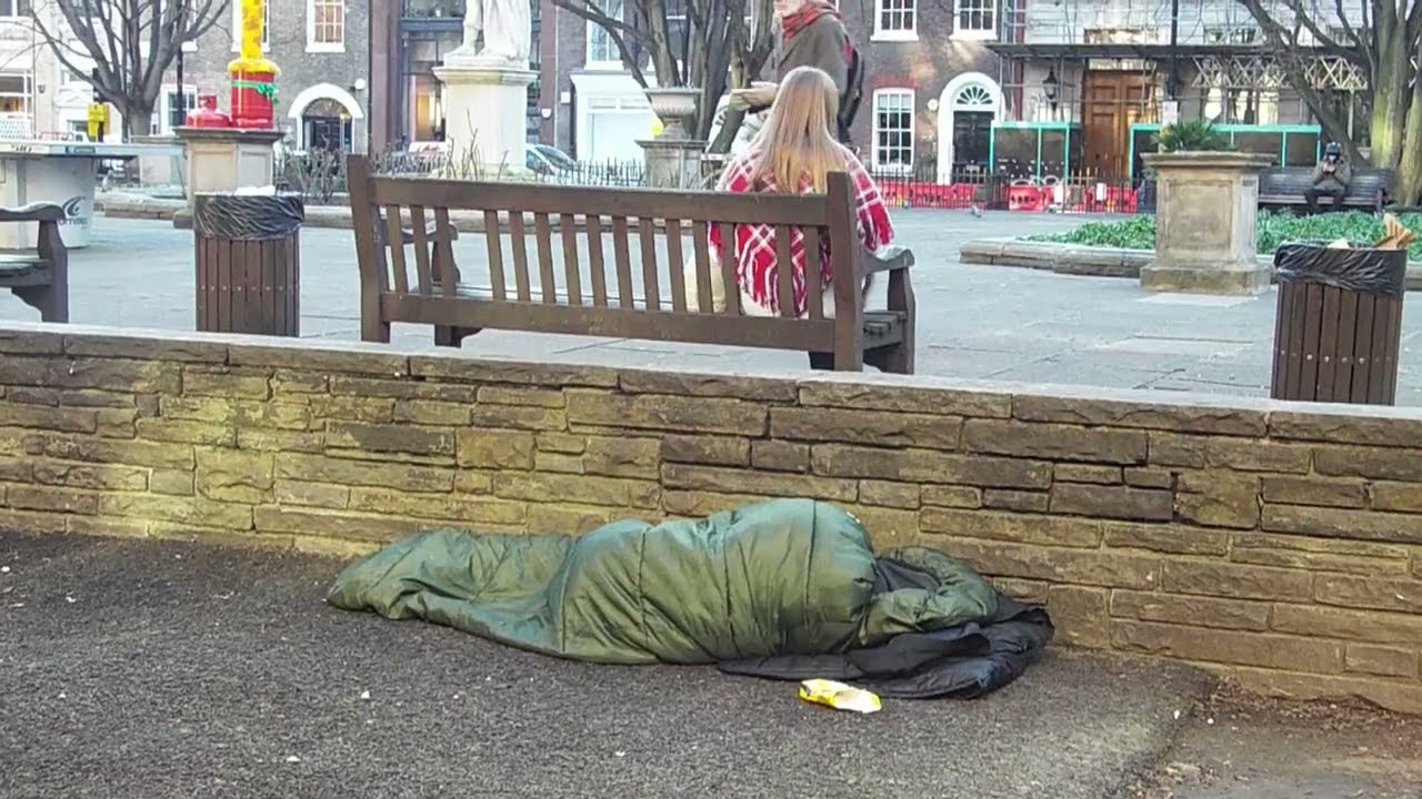 London's homeless in Big Freeze Winter 2023 | The Art of Survival in Stone Age