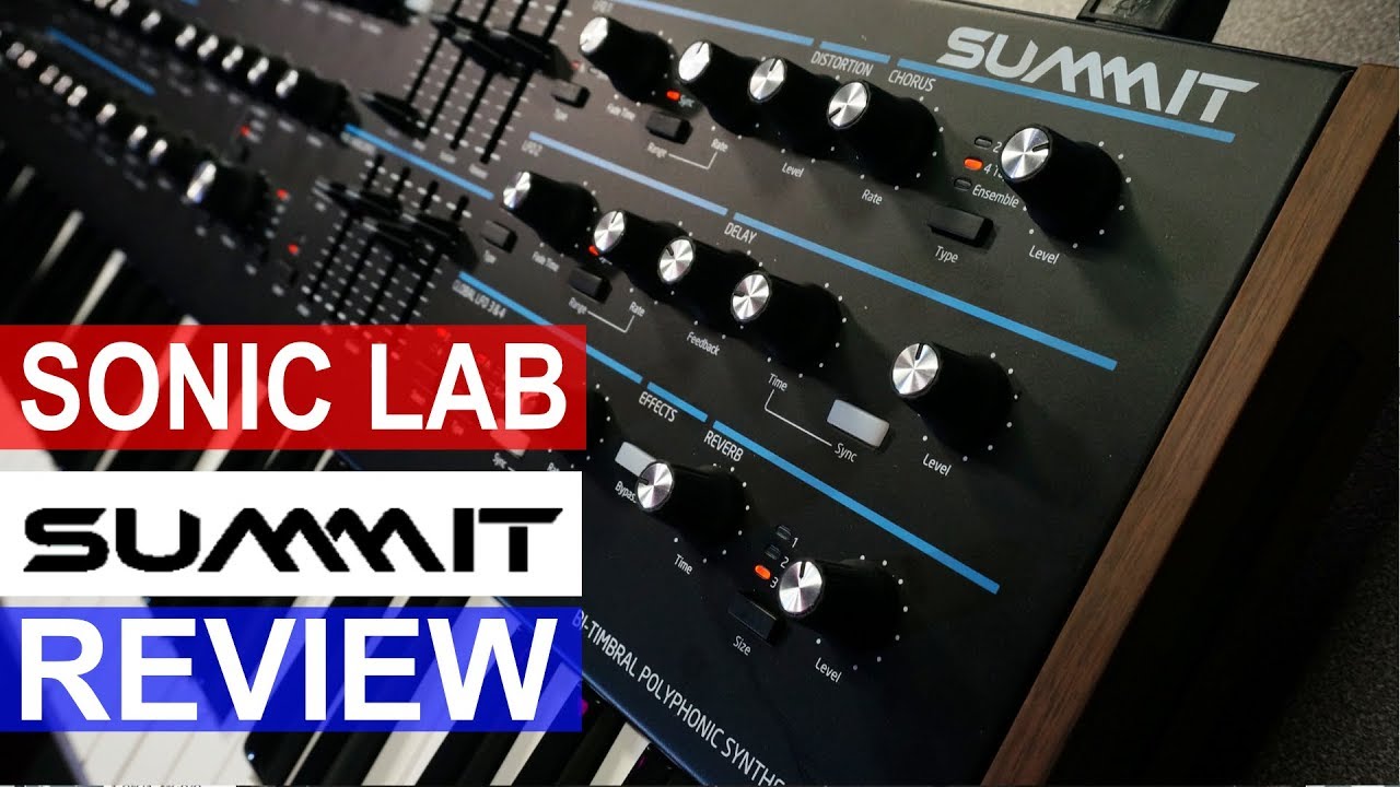 Novation Summit Synth — обзор SonicLAB