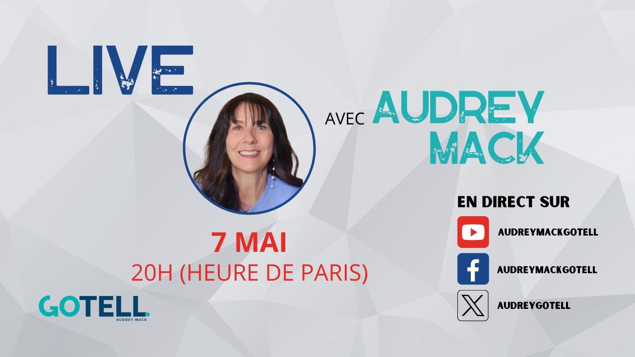 LIVE « Comment commander avec puissance », avec Audrey Mack