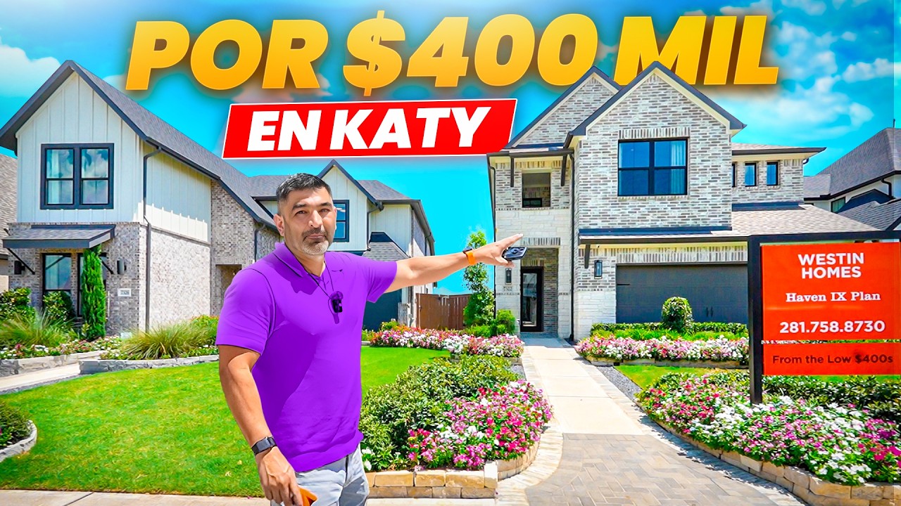 🔥 Viviendo en Katy TX! No Vas a Creer Estas Casas de Lujo Baratas [Ellyson Katy TX]
