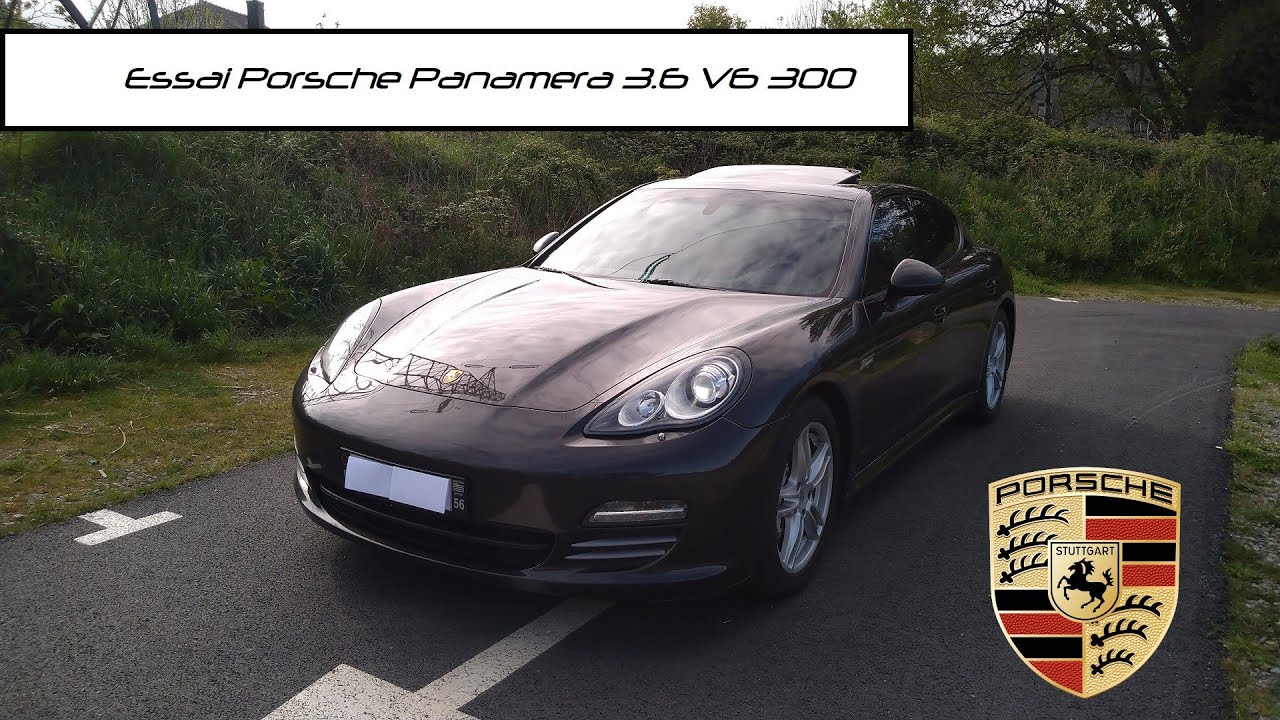 Essai Porsche Panamera - La première berline Porsche